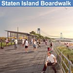 "The City will construct an extensive system of permanent levees, floodwalls and other protective measures along the East Shore of Staten Island â from Fort Wadsworth to Tottenville, including Midland Beach. The project will rise as high as 15 to 20 feet, protecting communities that were devastated by Sandy and that have seen coastal flooding even during regular norâeasters for years."